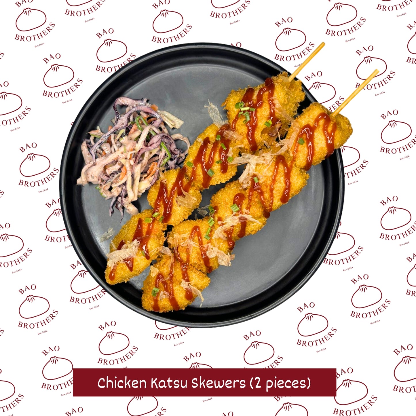 Chicken Katsu Skewers (2 pieces)