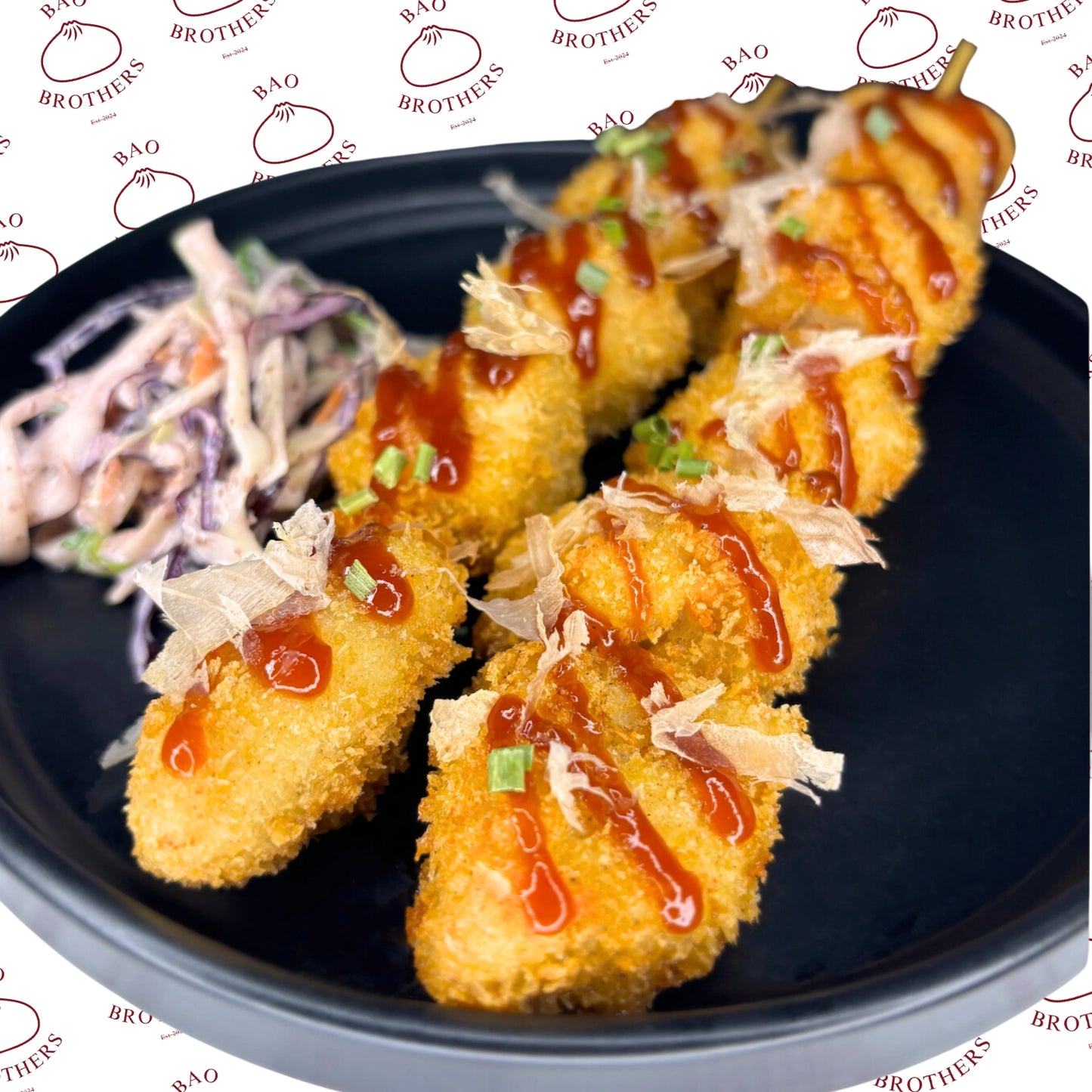 Chicken Katsu Skewers (2 pieces)