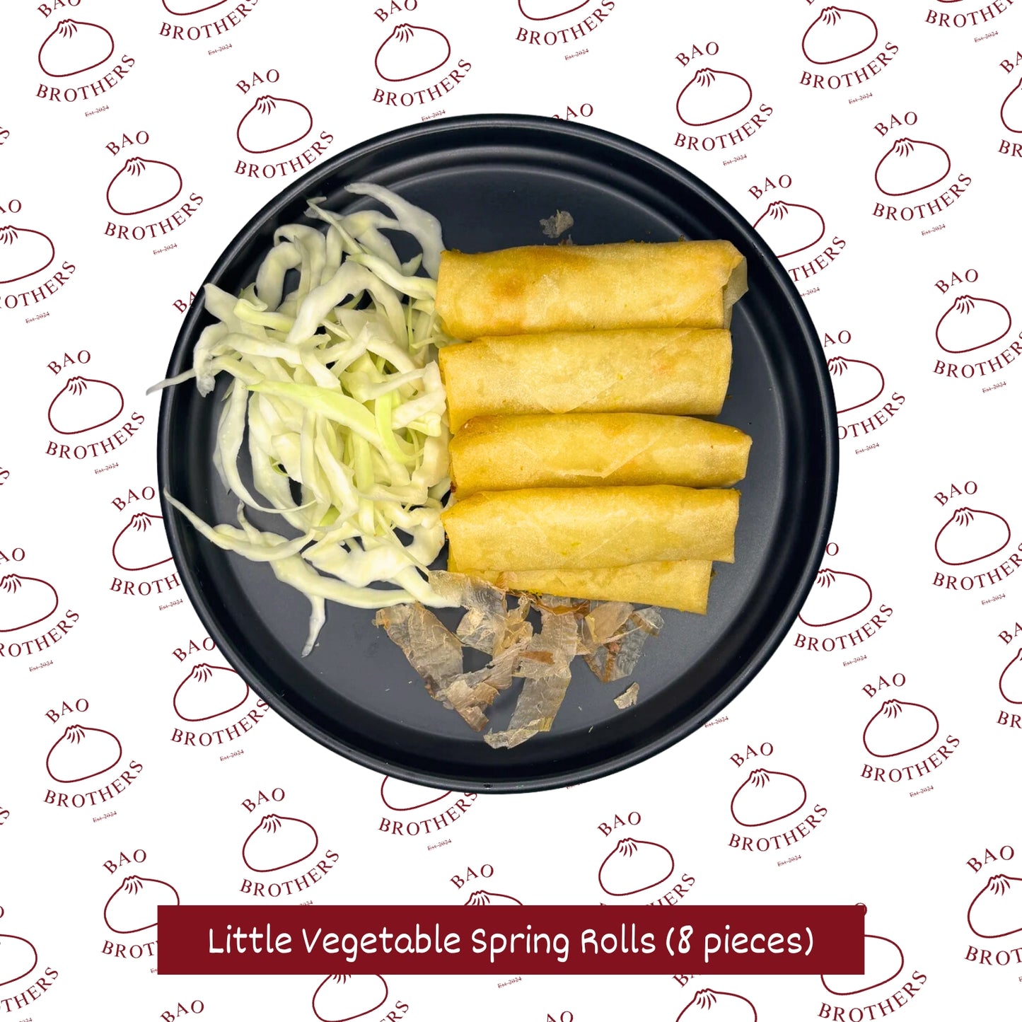 Little Vegetable Spring Rolls (8 pieces)