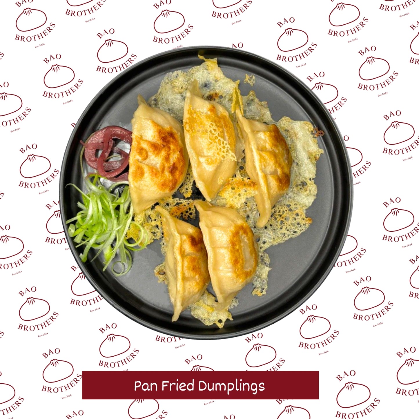 Pan Fried Dumplings (5 pieces)