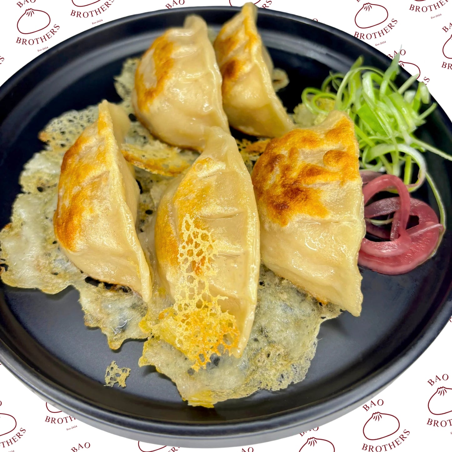 Pan Fried Dumplings (5 pieces)