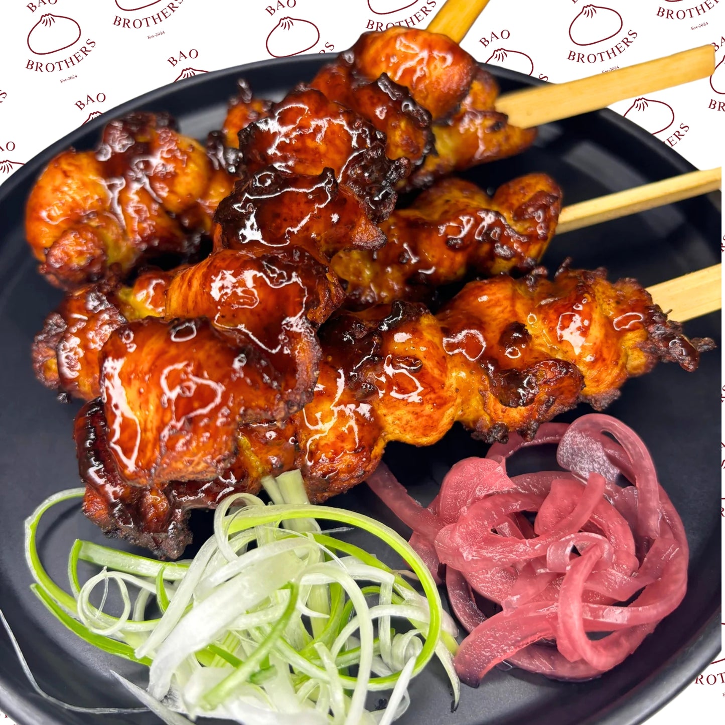 Satay Chicken Skewers (4 pieces)