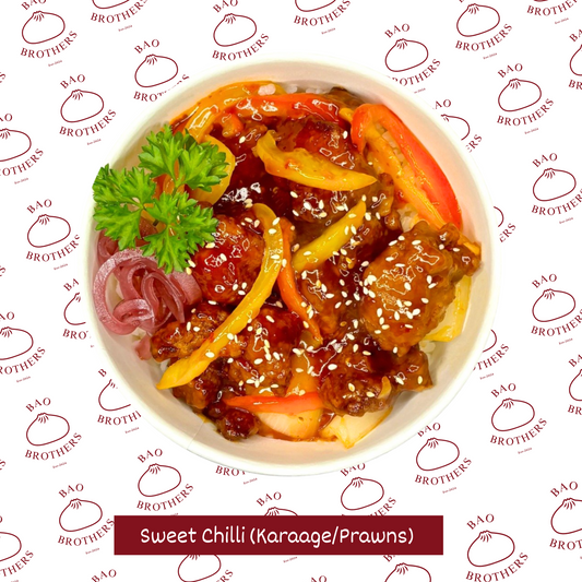 Sweet Chilli (Karaage Chicken or Prawns)