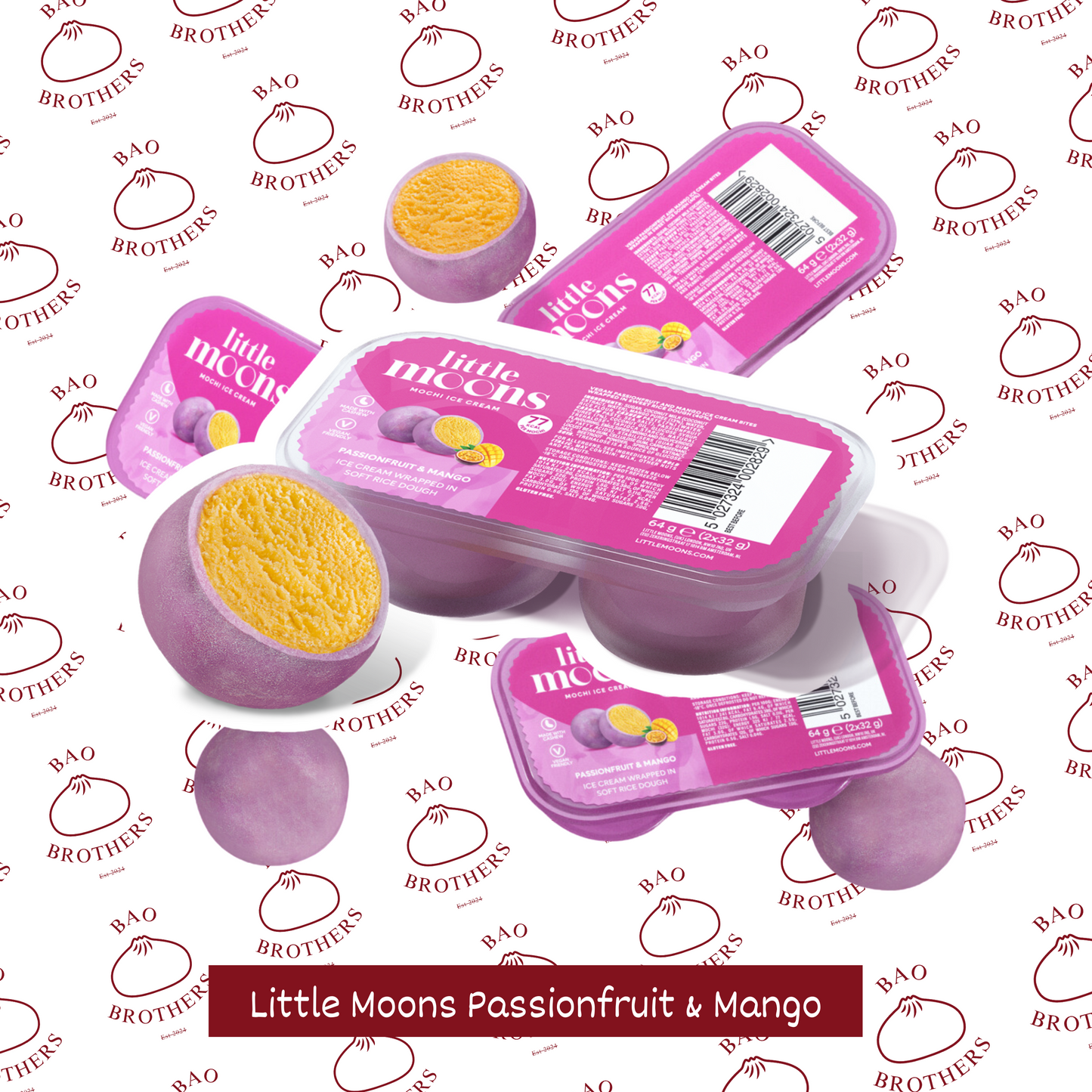 Little Moons Passionfruit & Mango Ice Cream